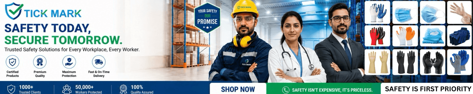 TickMark safety products
